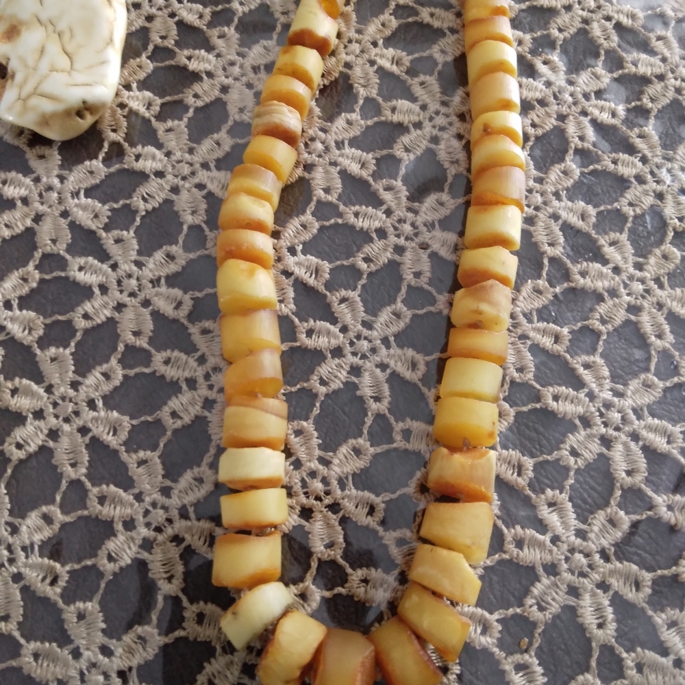 Vintage natural  amber butterscotch  color